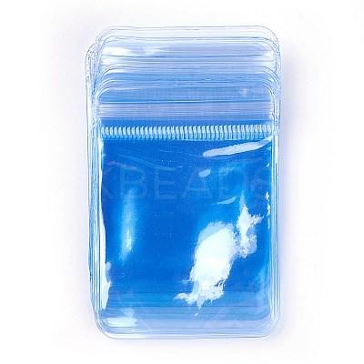 Rectangle PVC Resealable Packaging Bags OPP-R005-7x10-1
