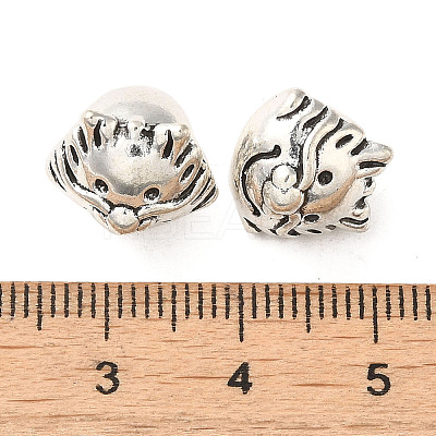 Tibetan Style Alloy European Beads PALLOY-M217-09AS-1