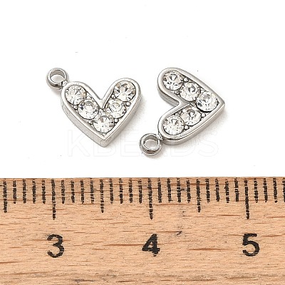 304 Stainless Steel Pendants STAS-L025-005P-01-1