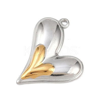 304 Stainless Steel Pendants LS-STAS-C154-05B-GP-1