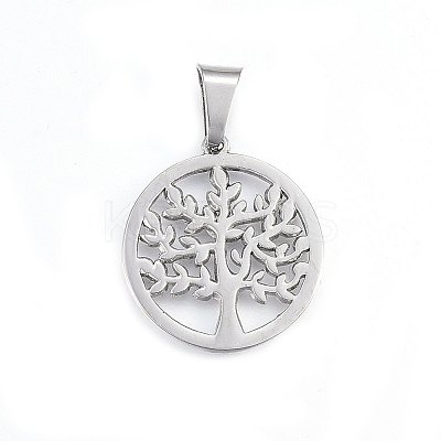Non-Tarnish 304 Stainless Steel Pendants LS-STAS-P209-14P-1