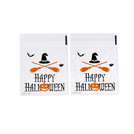 Halloween Theme Plastic Bakeware Bag OPP-Q004-01B-1