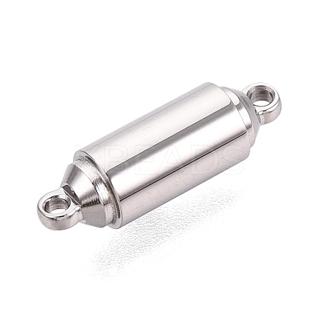 304 Stainless Steel Magnetic Clasps STAS-N127-02B-P-1
