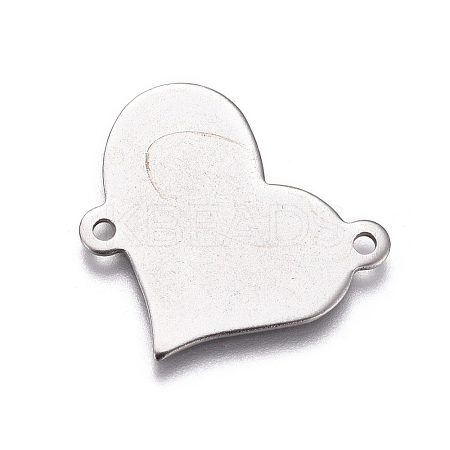 Tarnish Resistant 201 Stainless Steel Stamping Blank Tag Links connectors STAS-F207-38P-1