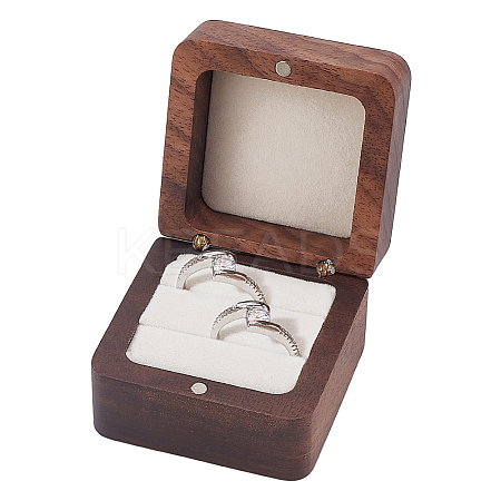 2-Slot Wooden Finger Ring Storage Boxes CON-WH0089-110A-1