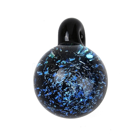 Handmade Lampwork Pendants LAMP-Q005-05C-02-1