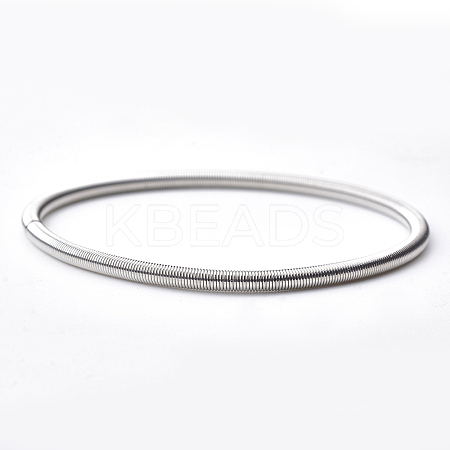 Round Iron French Wire Gimp Wire X-BJEW-T007-03P-NF-1