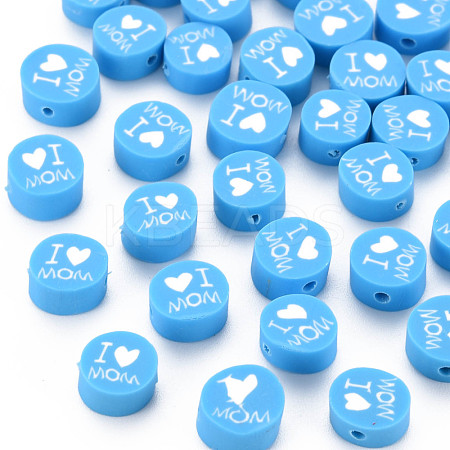 Handmade Polymer Clay Beads CLAY-T019-11A-1