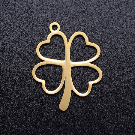 Ion Plating(IP) 304 Stainless Steel Hollow Pendants A-STAS-Q201-JN296-2-1