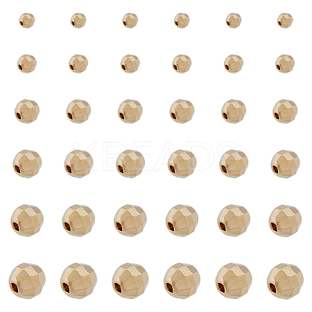 120Pcs 6 Styles Brass Spacer Beads KK-DC0003-63-1
