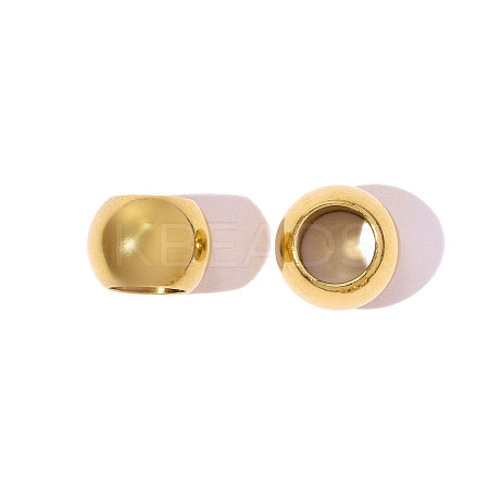 304 Stainless Steel European Beads STAS-OY007-33G-1