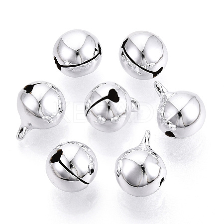 PVD Vacuum Plating Brass Bell Pendants KKB-R002-12mm-08-1