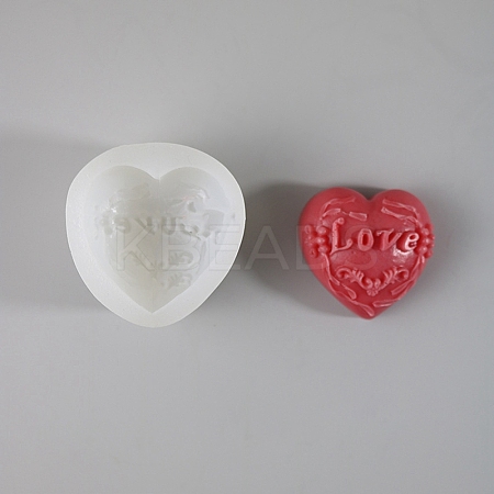 Valentine's Day Heart & Rose DIY Silicone Molds LS-SIL-Z008-02B-1