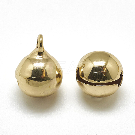 Brass Bell Charms LS-KK-T032-039G-1