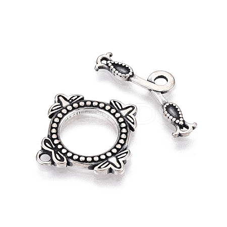 Jewelry Clasps STER-T007-75AS-1