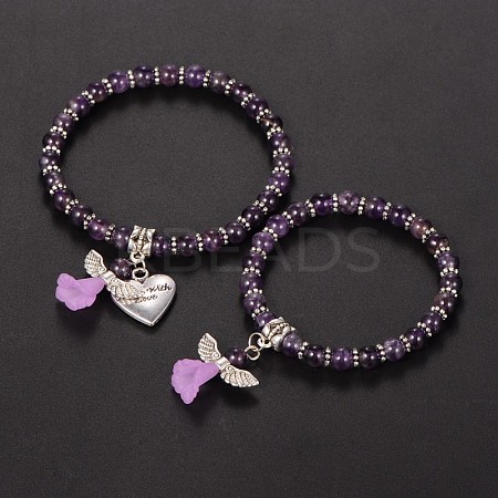 Mother daughter Jewelry BJEW-JB01794-05-1