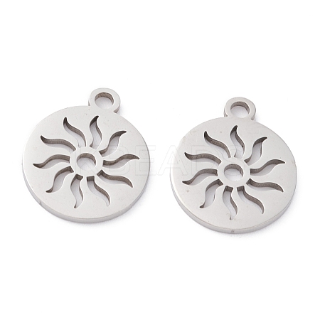 Non-Tarnish 201 Stainless Steel Pendants STAS-D451-20P-1
