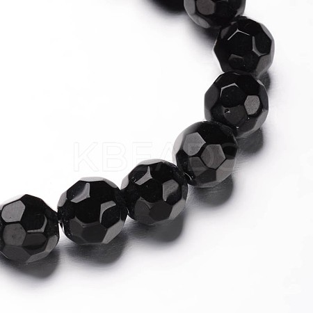 Faceted(32 Facets) Round Glass Bead Strands GLAA-M031-02-6mm-1