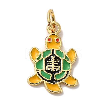 Rack Plating Brass Pendants KK-U027-26G-1