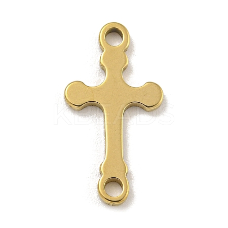 Ion Plating(IP) 201 Stainless Steel Connector Charms STAS-S146-08G-1