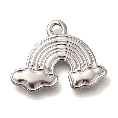 Anti-Tarnish 304 Stainless Steel Pendants STAS-P371-019P-1