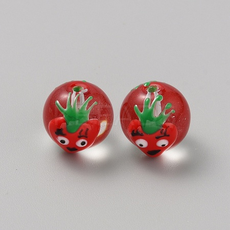 Transparent Glass Beads GGLA-WH0035-05C-1