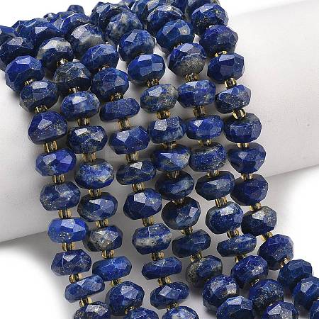 Natural Lapis Lazuli Beads Strands G-L642-J08-01-1