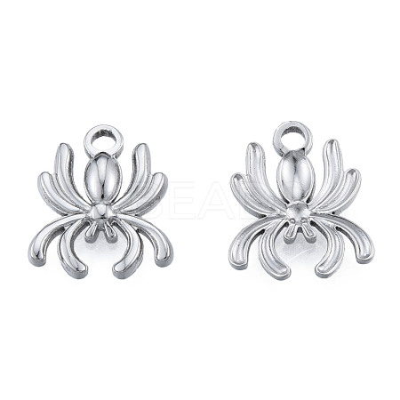 Non-Tarnish 201 Stainless Steel Charms STAS-N098-221P-1