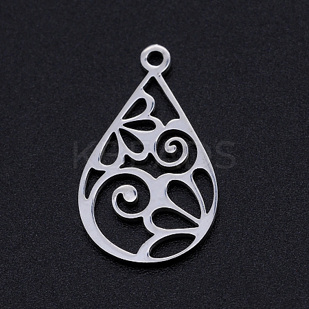 Non-Tarnish 201 Stainless Steel Pendants LS-STAS-S105-JN896-1-1