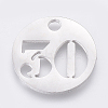 Non-Tarnish 304 Stainless Steel Pendants LS-STAS-F233-30-P-1