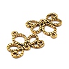 Tibetan Style Alloy Links Connectors LS-TIBEP-EA11609YKG-AG-FF-2
