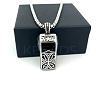 304 Stainless Steel Punk Whistle Pendant Necklaces BE9352-1