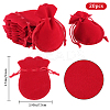 20Pcs Gourd Velvet Drawstring Bags TP-BBC0001-07A-01-2