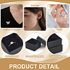 Square Paper Ring Storage Boxes LS-CON-WH0098-10-5