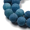 Natural Weathered Agate Beads Strands G-P538-A01-04-4