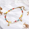 304 Stainless Steel Cable Chain Multi-strand Bracelets LS-BJEW-Z088-02G-2