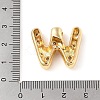 Brass Micro Pave Clear Cubic Zirconia Pendant KK-Z046-01G-W-3
