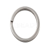 304 Stainless Steel Split Key Rings STAS-A111-01A-P-1