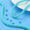 Handmade Polymer Clay Beads Strands CLAY-N008-008-77-7