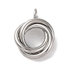 Ion Plating(IP) Brass Pendants KK-U042-09P-1