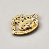 Alloy Black Enamel Pendants FIND-TAC0011-124C-2