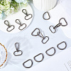 10Pcs Zinc Alloy Swivel Clasps DIY-SP0004-19B-3