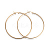 201 Stainless Steel Big Hoop Earrings LS-EJEW-A052-20A-G-1