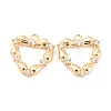 Brass Micro Pave Cubic Zirconia Pendants KK-E090-14G-1