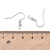 SHEGRACE Brass French Hooks with Coil and Ball XGR0001P-01P-3
