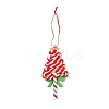 Christmas Tree Lollipop Handmade Polymer Clay Pendant Decorations LS-HJEW-P017-02D-3