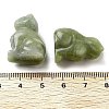 Natural Southern Jade Carved Figurines DJEW-L023-B13-3