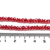 Electroplate Transparent Glass Beads Strands LS-EGLA-A035-T3mm-A01-4
