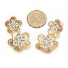 Alloy Stud Earrings EJEW-M092-02G-5