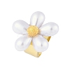 Flower Natural Shell Finger Rings LS-RJEW-H234-02G-1